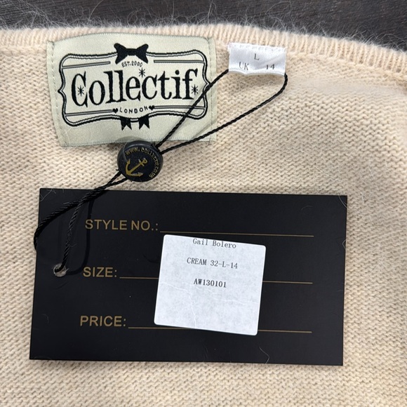 NWT Collectif London Gail Bolero Size Large UK 14/ US 10 NEW - Picture 7 of 13